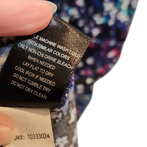 Torrid Blue Black Sleeveless Above The Knee Scoop Neck Mini A-Line Dress Size 3X - Picture 8 of 8